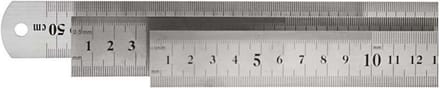 Liniaal, L: 30 cm, 1 stuk