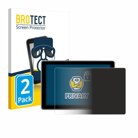 BROTECT - privacy screenprotector voor Rollei Viltrox DC-L2 7" - Folie Beschermfolie Blauwlichtfilter 2 Stuks
