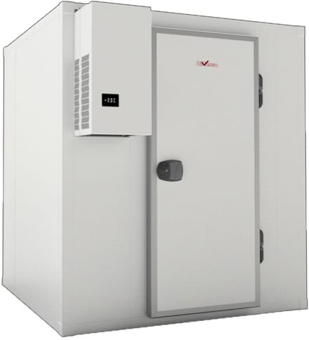 Diamond Koelcel met Motor - 8.37m³ - -2°C/+8°C - Isolatie 60mm - 230V - 2150x2150x2150mm