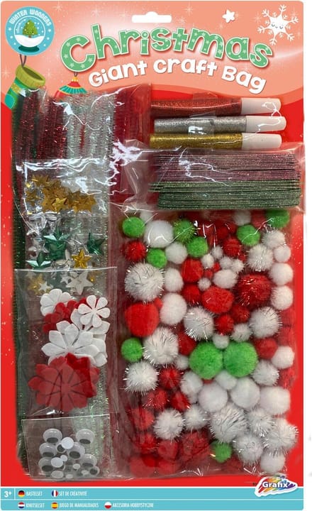 Grafix knutselset kerst creatief speelgoed voor kinderen kerstmis.