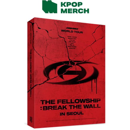 ATEEZ Wereldtournee [DE FELLOWSHIP : BREAK THE WALL] Op SEOUL DVD red