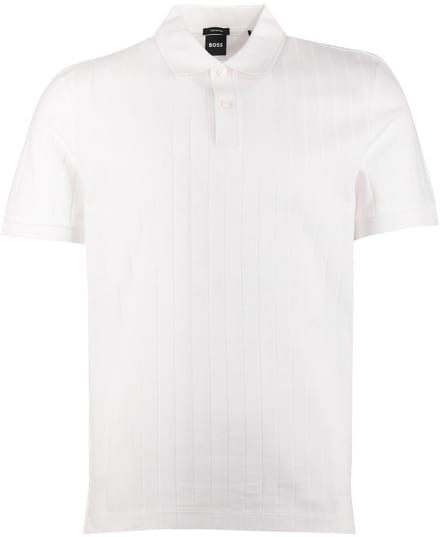 Hugo Boss poloshirt korte mouw wit