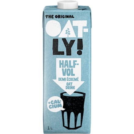 Oatly Haverdrank Calcium Halfvol 1LT