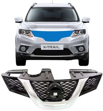 Grill voor Nissan X-Trail 2014-2021