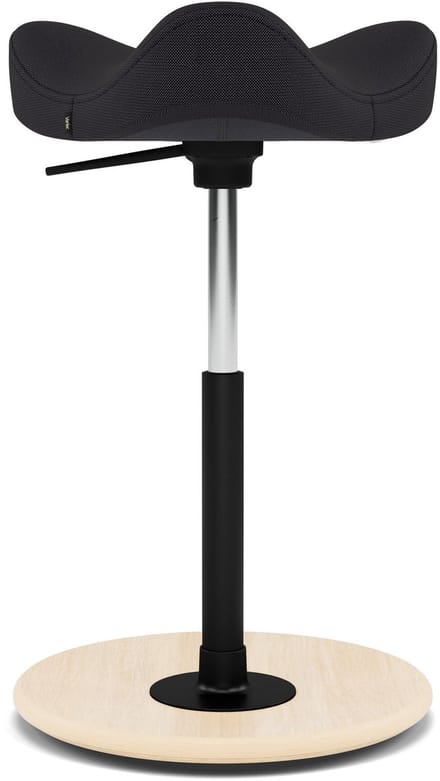 Varier Move zadelkruk, Zwart/Naturel Tonal - ergonomisch