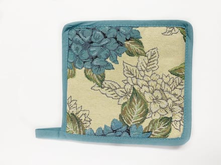 Pannenlap -  luxe gobelinstof - Hortensia