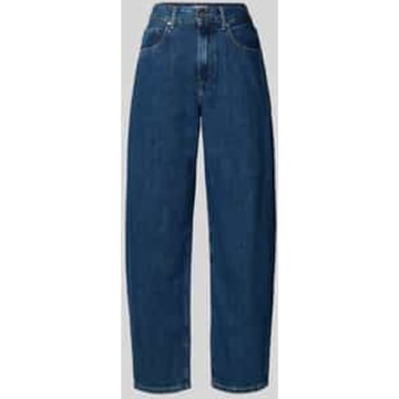 barrel fit Jeans van puur katoen