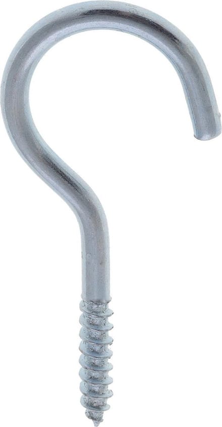 schroefhaak verzinkt 50mm 6 stuks