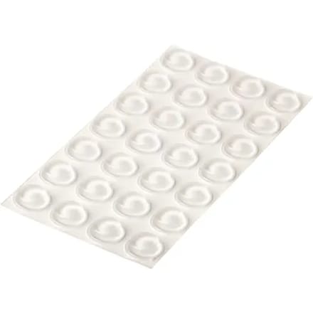 Fix-o-moll Antislip Meubelpad Stootbuffer - Zelfklevend - Kunststof - 12x3,2mm - Rond - 28 Stuks