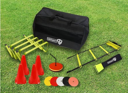 Voetbal training en agility set