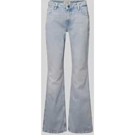 Bootcut jeans in used-look