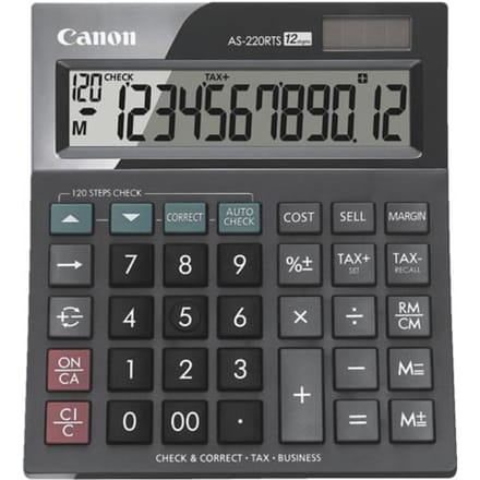 Canon AS-220RTS - Bureaurekenmachine