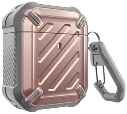 Supcase Unicorn Beetle Rugged Armor Geschikt voor Apple AirPods 2 en Airpods 1 Case - Venus