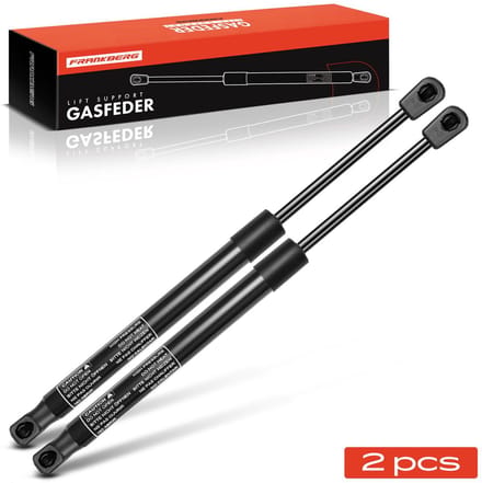 Frankberg 2x gasveer demper achterklep voor VW Polo 6R 6C hatchback