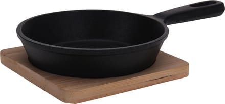 Excellent Houseware - Tapas Pan Gietijzer Ovaal 125 cm -