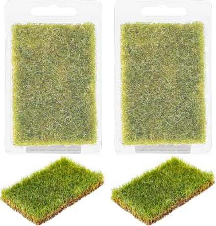 Miniatuur Bloemen en Statig Gras Tuft Cluster voor Modelbouw en Terrain Constructie in Diverse Kleuren