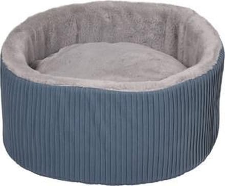 Mand faldi rond rits blauw 50x20 cm Flamingo