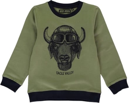 Lemon Beret Sweater Jongens - Groen - 146491 - maat 116/122