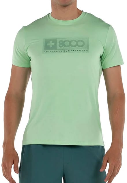 +8000 Tart T-shirt Met Korte Mouwen Groen S Man