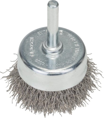 Bosch CUP STEEL BRUSH CORRUGATED WIRE