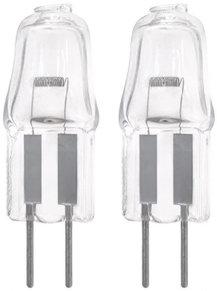 Modee 2 stuks G4 halogeenlampjes - 10W 12V - 101lm 3000K - Dimbaar