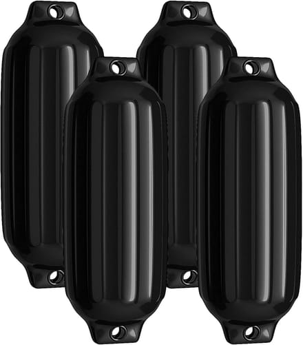 COSTWAY Set van 4 boot spatbord langespatbord kogelspatbord set boot bescherming brug spatbord