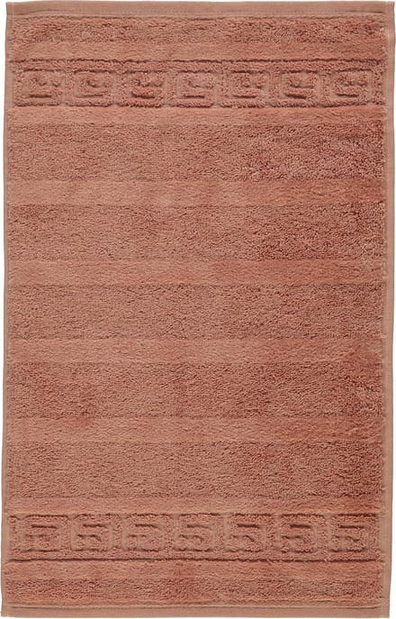 CAWÖ Noblesse Uni Gastendoekje - Bruin - 30x50 Cm