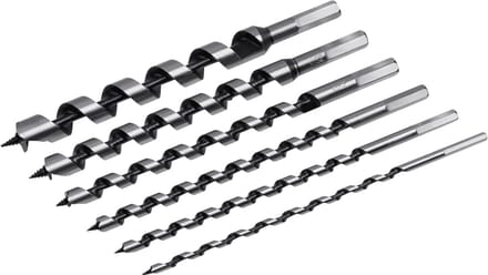 Meister Slangenboorset 6-Delig 6, 8, 10, 12, 16, 20 mm