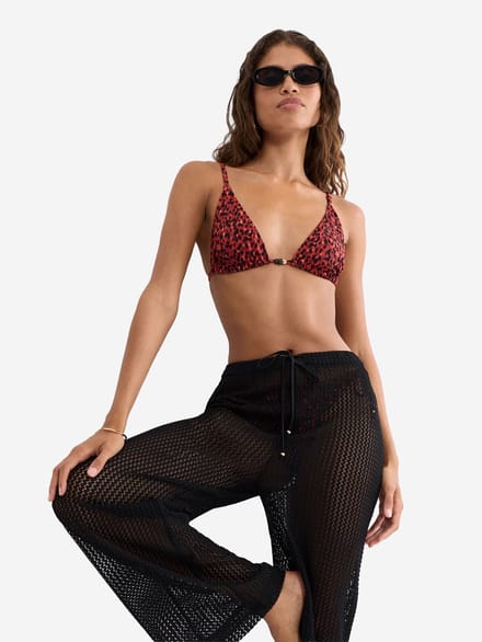 Dames triangel bikini top met bandjes Triumph Midnight