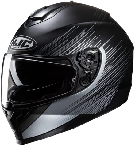 HJC C70N Sway Zwart Wit Integraalhelm - Helm