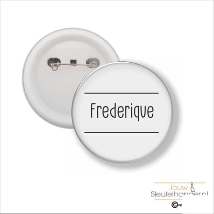 Button Met Speld 58 MM - Frederique