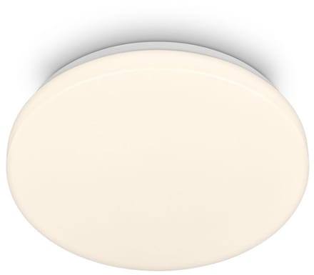 BRILONER Mojo – LED Plafondlamp badkamer – badkamerverlichting – warm wit licht – IP44 – wit – Ø27 cm