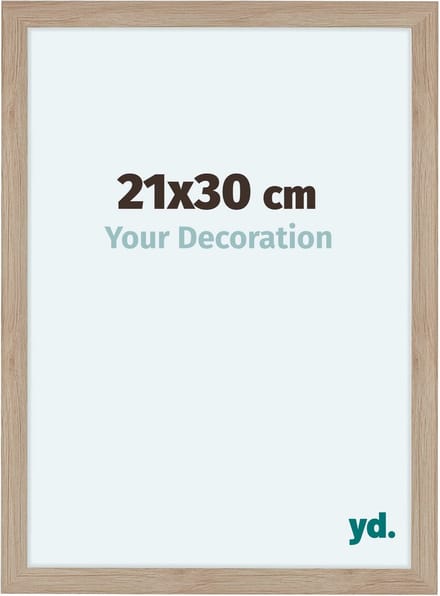 Your Decoration - Fotolijst 21x30 cm - MDF - Eiken Licht - Como
