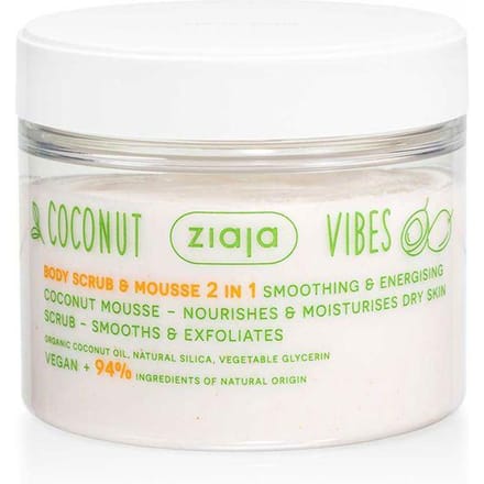 Lichaam Exfoliator Ziaja Coconut & Orange Vibes 270 ml Mousse