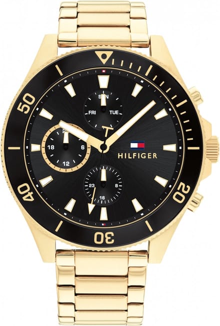 HERENHORLOGE TOMMY HILFIGER LARSON 1791917 (zf088d) black