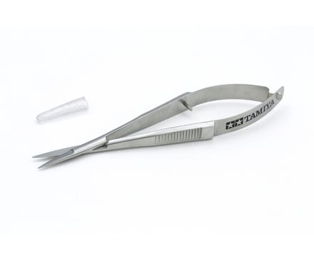Tamiya Hobbyschaar - 74157 Tweezer Grip Scissors Gereedschap