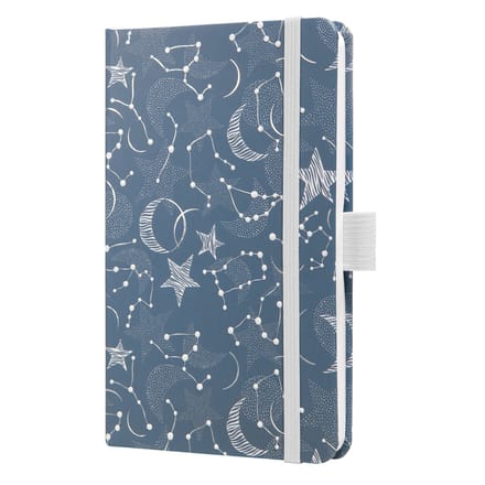 Sigel weekagenda Beauty 2026 formaat A6 Cosmic Fantasy Blue hardcover