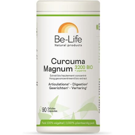 Be-Life Curcuma magnum 3200 + piperine bio 90 Softgels