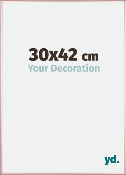 Your Decoration - Fotolijst 30x42 cm - Aluminium - Koper - Kent
