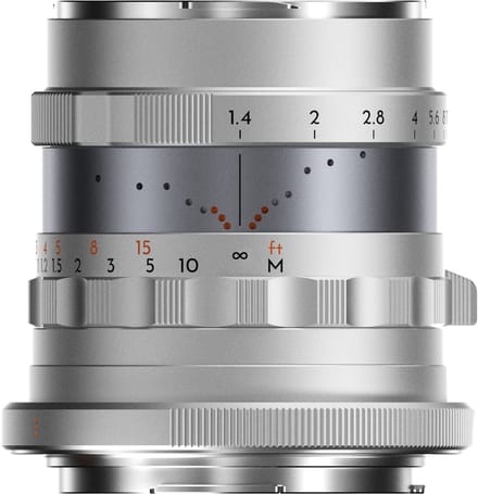 Thypoch FF 28mm f1.4 Canon RF-mount, silver
