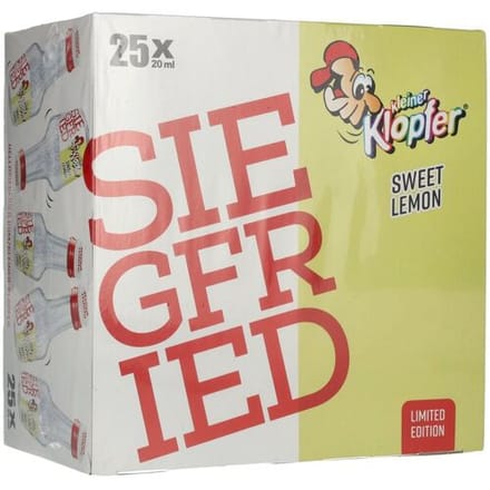 Kleiner Klopfer Siegfried Sweet Lemon 15% Vol. 25x0,02l
