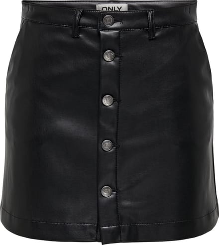 ONLY Leren rok ONLAMAZING-LIORA Leren rok Korte rok
