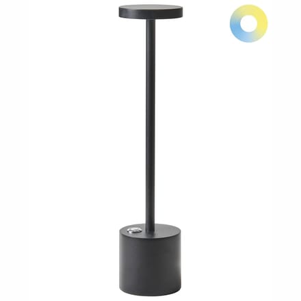 LIZANDRO - Tafellamp - Zwart - Aluminium/IJzer
