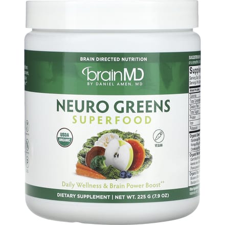BrainMD, Neuro Greens Superfood, 220 gram (225 gr)