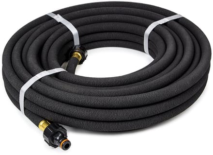 Rubbermagazijn - Druppelslang - Zwart - 15 meter - Binnendiameter: 12,5mm - Zweetslang