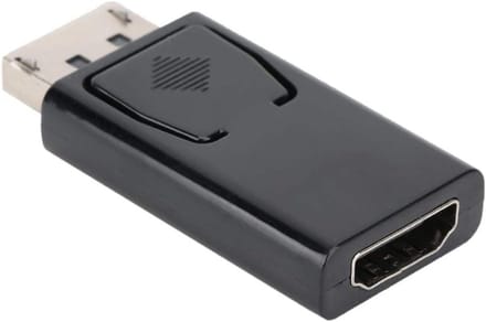 DP naar HDMI Adapter - Display Port Converter - Beeld Overzetten - Plug en Play - 15 meter kabel - Zwart