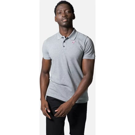 Rossignol Logo Korte Mouw Poloshirt Grijs XS Man