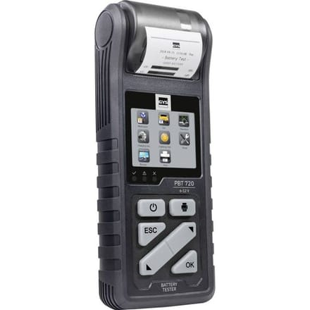 GYS BATTERIETESTER PBT720 - START/STOP Accutester Geschikt voor start/stop 26 cm x 10.5 cm x 0.5 cm