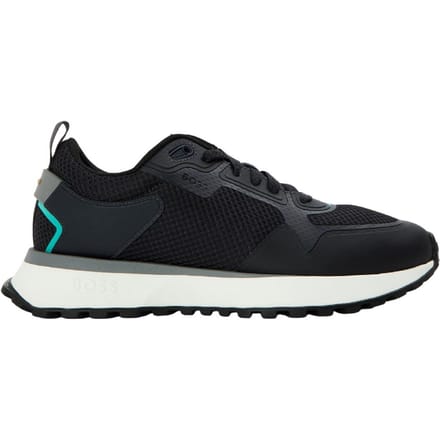 Boss Heren Jonah Reflecterende Mesh Sportschoenen (Donkerblauw)