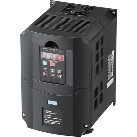 10 CV, 7,5 kW, 35 A 220 V Entrée Monophasée ou Triphasée vers Sortie Triphasée VFD 0-400 Hz